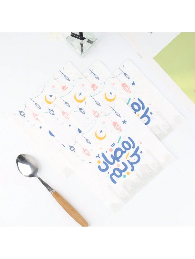 Ramadan Decorations Paper Napkins 20 Pieces – 33 × 33 cm - Image 5